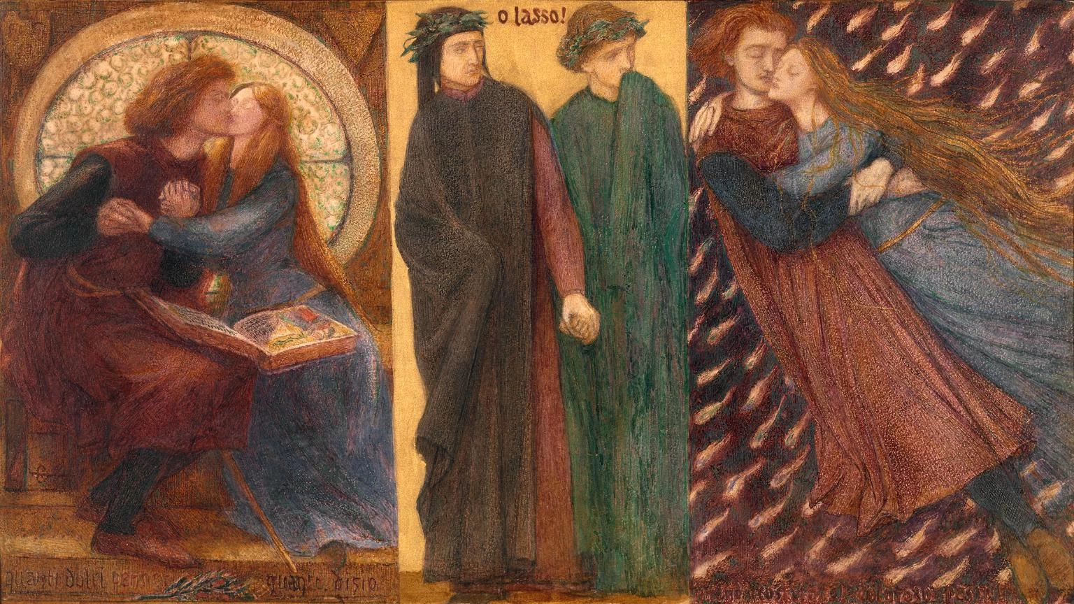 Paolo and Francesca da Rimini (1855) - Tate Britain, Londra